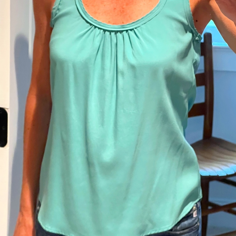 Trina Turk Silk Tank Top